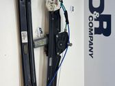 Rear door window regulator with motor