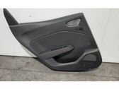 Rear door card panel trim
