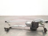 Tringlerie et moteur d'essuie-glace avant