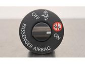 Passenger airbag on/off switch