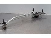 Front wiper linkage and motor