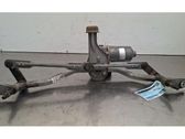 Front wiper linkage and motor
