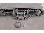 Airbag set with panel