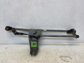 Front wiper linkage and motor