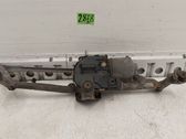 Front wiper linkage and motor