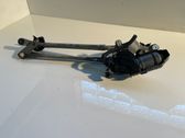 Front wiper linkage and motor