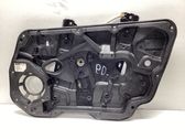 Front window lifting mechanism without motor