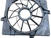 Radiator cooling fan shroud