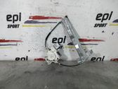 Rear door window regulator with motor