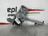 Rear door window regulator with motor