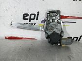 Rear window lifting mechanism without motor