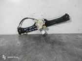Rear door window regulator with motor