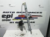 Rear window lifting mechanism without motor