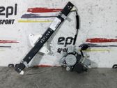 Rear window lifting mechanism without motor