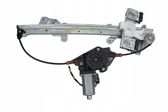 Rear door window regulator with motor