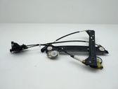 Front window lifting mechanism without motor