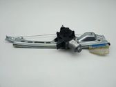 Rear window lifting mechanism without motor