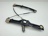 Front window lifting mechanism without motor