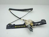 Front window lifting mechanism without motor