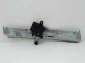 Rear window lifting mechanism without motor