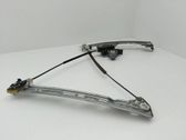 Front window lifting mechanism without motor