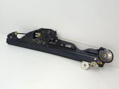 Rear window lifting mechanism without motor