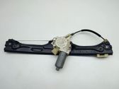 Rear window lifting mechanism without motor