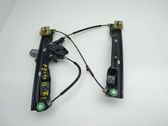 Front window lifting mechanism without motor