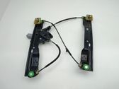 Front window lifting mechanism without motor