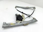 Front window lifting mechanism without motor