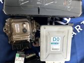 Juego de cerradura y set ECU del motor