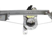 Rear door window regulator with motor