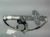 Rear door window regulator with motor