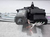 Rear door window regulator with motor