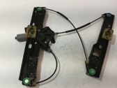 Front door window regulator with motor