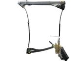 Front door window regulator with motor