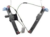 Front door window regulator with motor