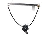 Front door window regulator with motor