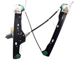 Front door window regulator with motor