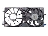 Radiator cooling fan shroud