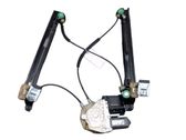 Front door window regulator with motor