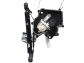 Rear door window regulator with motor