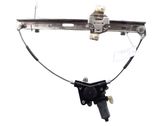 Front door window regulator with motor