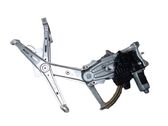 Front door window regulator with motor