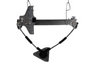 Rear door window regulator with motor
