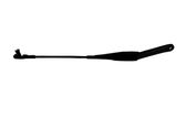 Front wiper blade arm