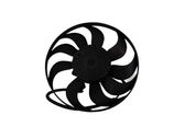 Electric radiator cooling fan