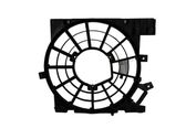 Radiator cooling fan shroud