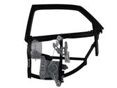 Rear door window regulator with motor