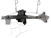 Rear door window regulator with motor